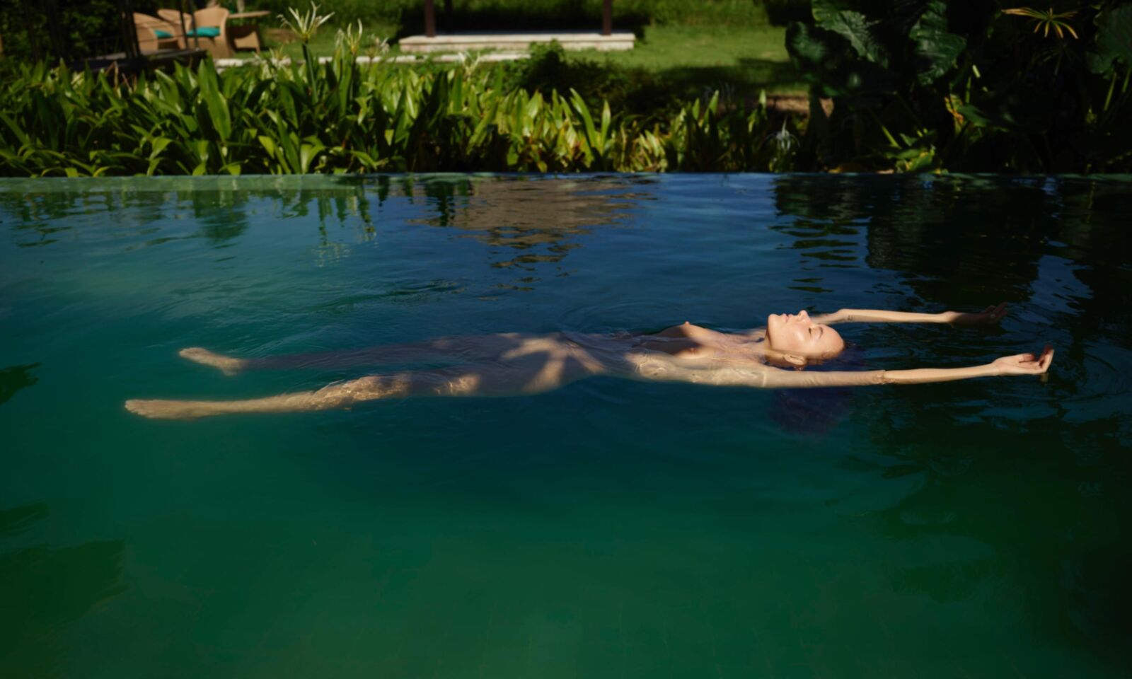 Art de la piscine de trèfle à la maison