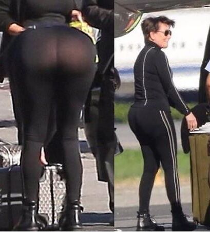 Большие сиськи Big Butt Gilf Kris Jenner, Kardashian Milf Mother