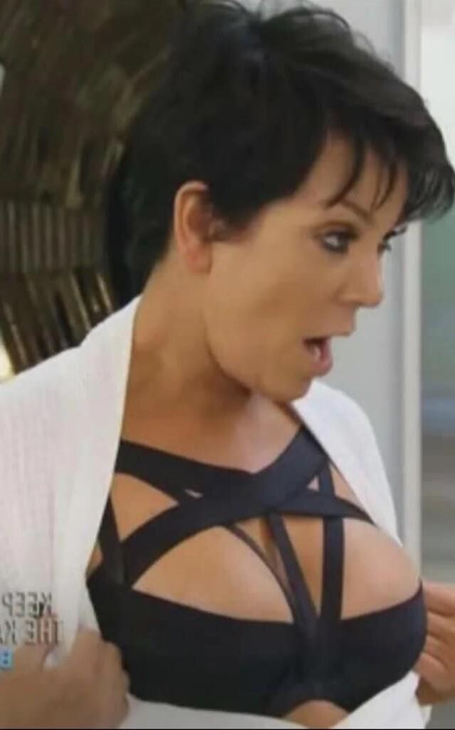 Большие сиськи Big Butt Gilf Kris Jenner, Kardashian Milf Mother