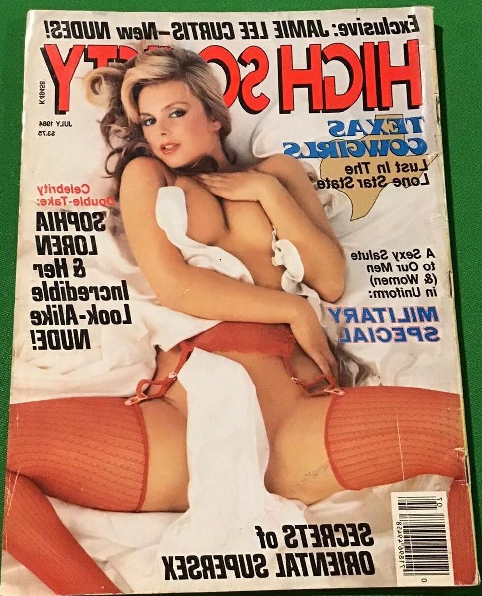 ginger lynn 'high society v n' magazine 