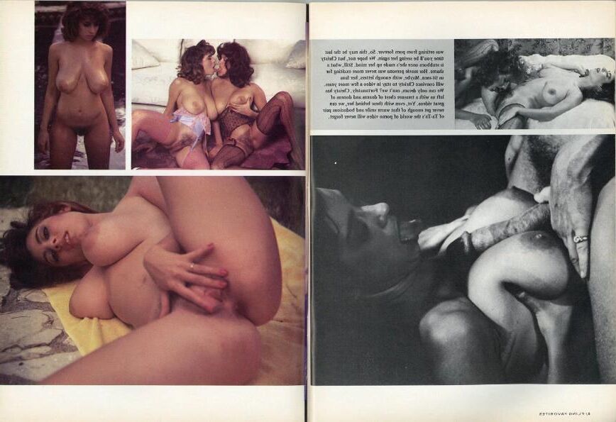 Revistas de Christy Canyon 'Fling'