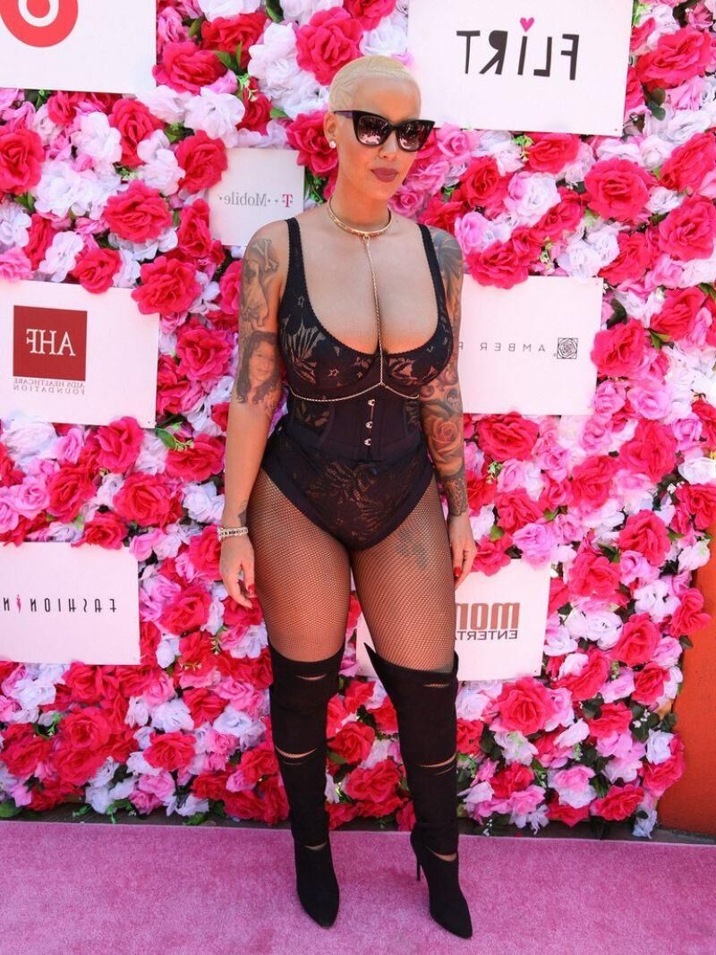 Amber Rose no VIP Check -in para Slutwalk em Los Angeles