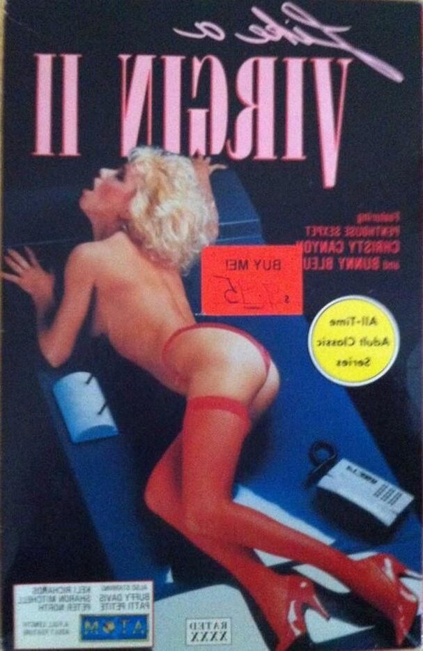 Christy Canyon 'como uma virgem'