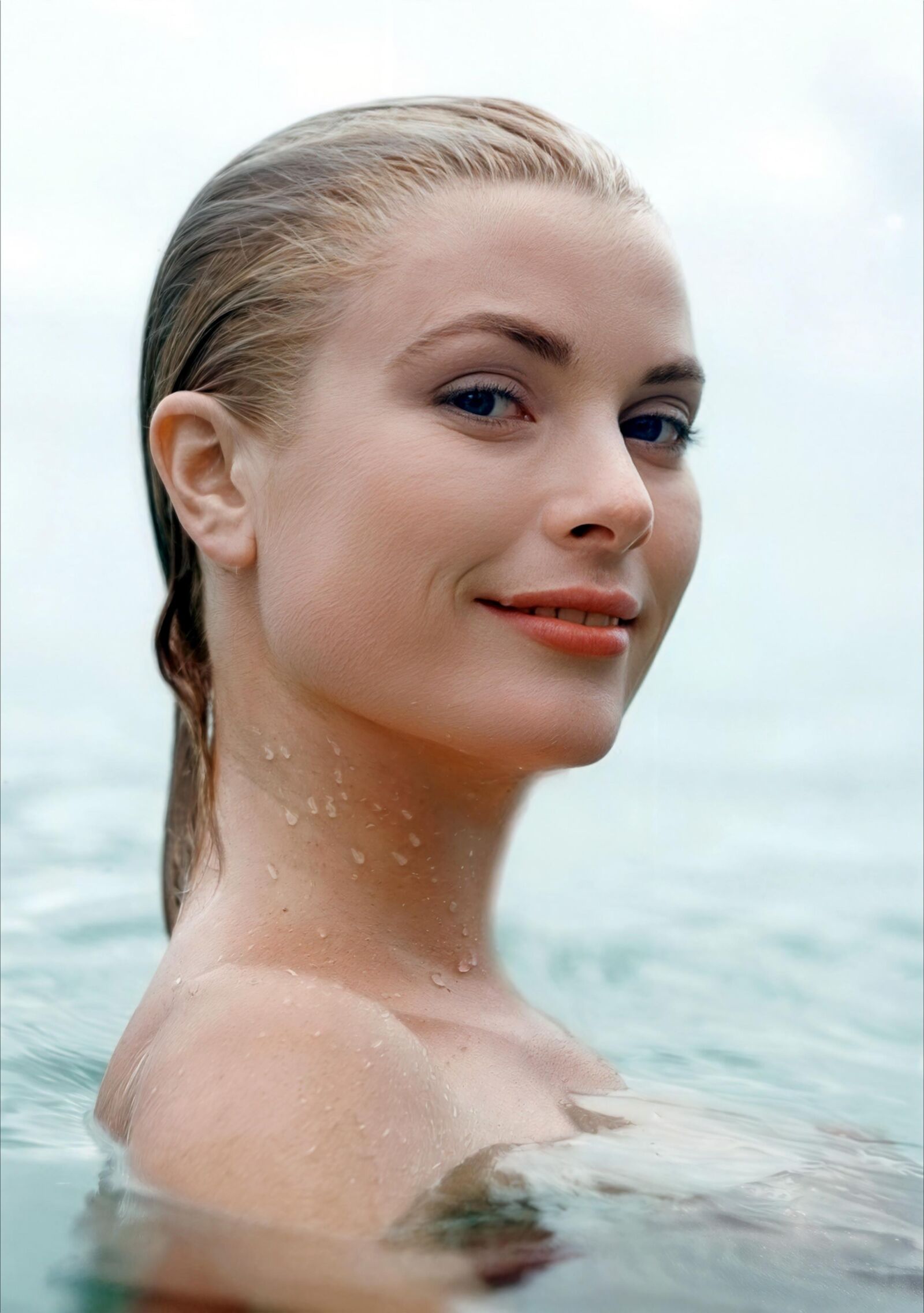 Le visage de Grace Kelly dans l'hyper résolution II