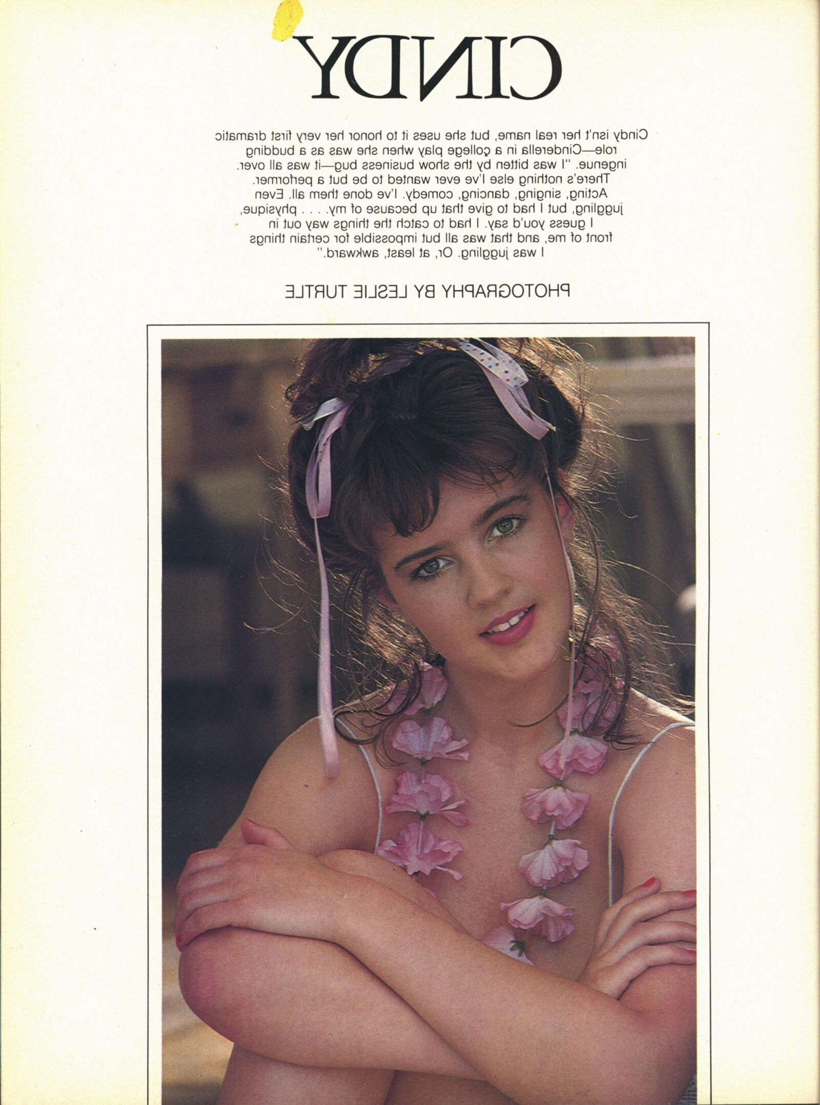 Gail McKenna in Genesis Girlsgirls Magazine