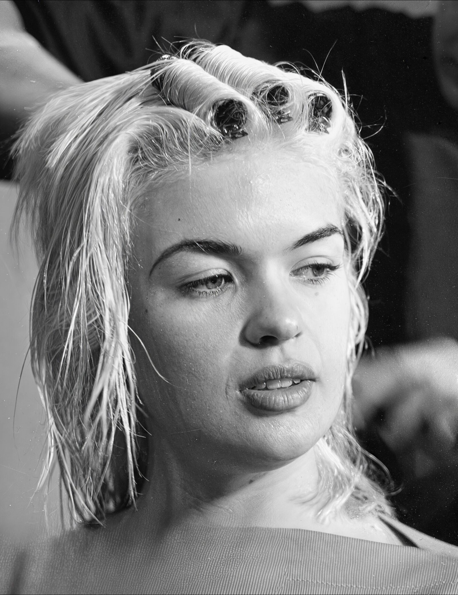 Le visage de Jayne Mansfield dans Ultra High Resolution III