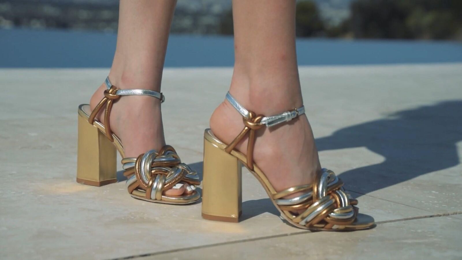 Jenna Ortega Feet Close Up In Heels