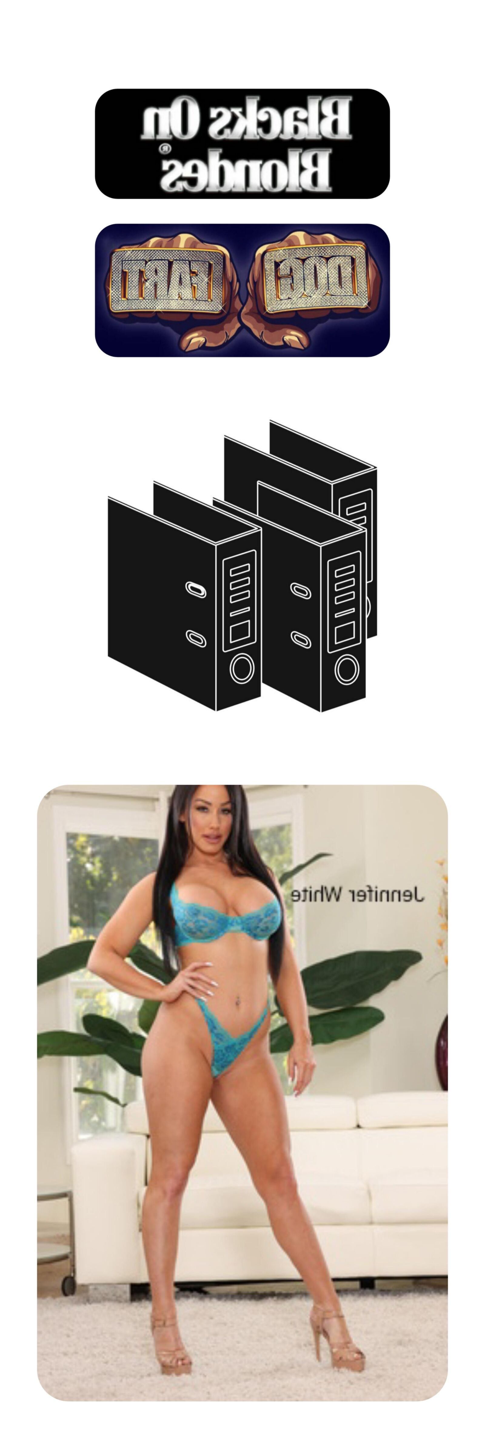 Jennifer White _blacks en rubias