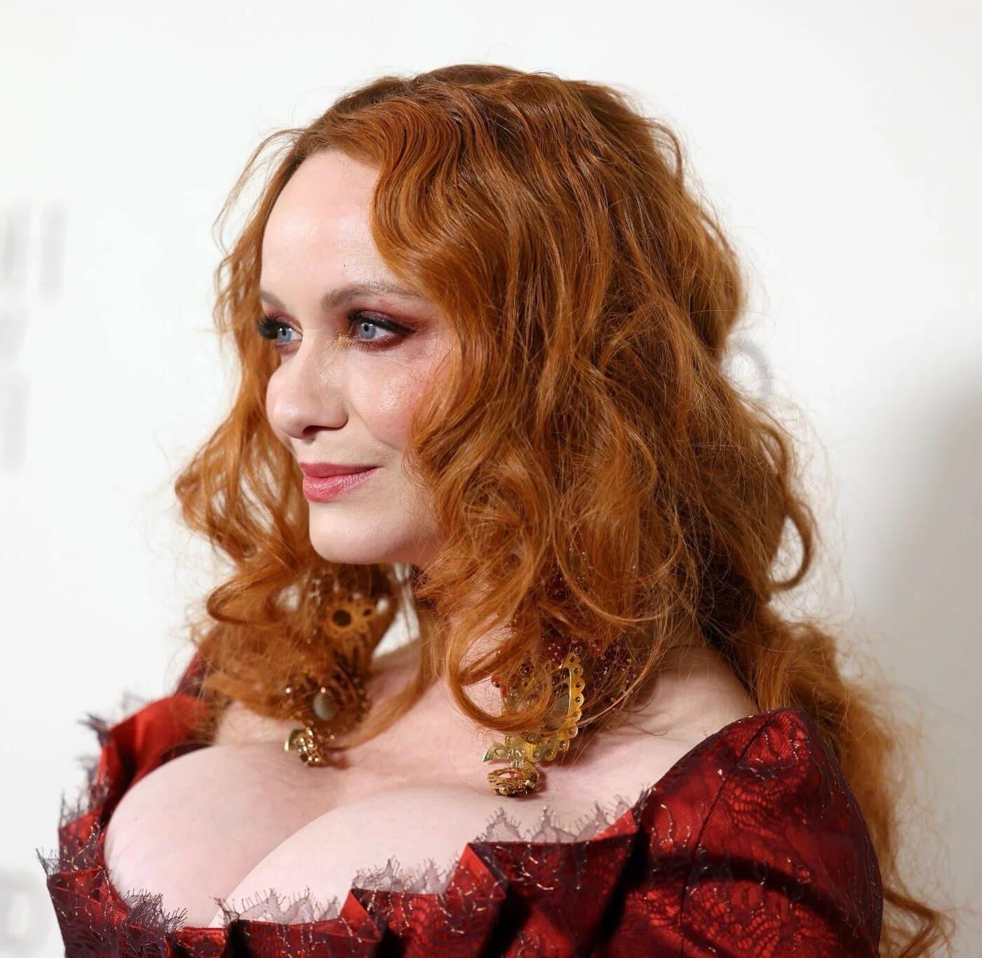 Big Tits Christina "Titcow" Hendricks, Milf Schlampe mit fetten Ehrern