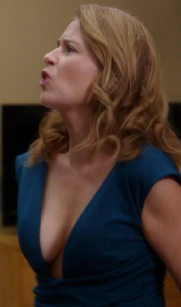 Jenna Fischer dividiendo juntos