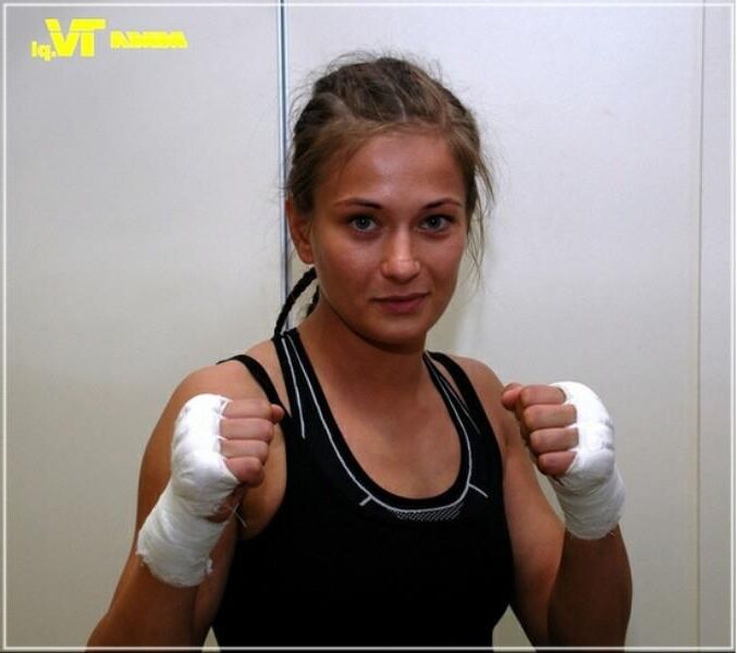 Polnische Prominente und MMA -Kämpfer Karolina Kowalkiewicz