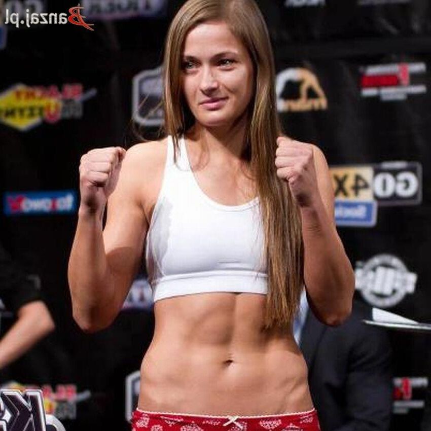 Polnische Prominente und MMA -Kämpfer Karolina Kowalkiewicz