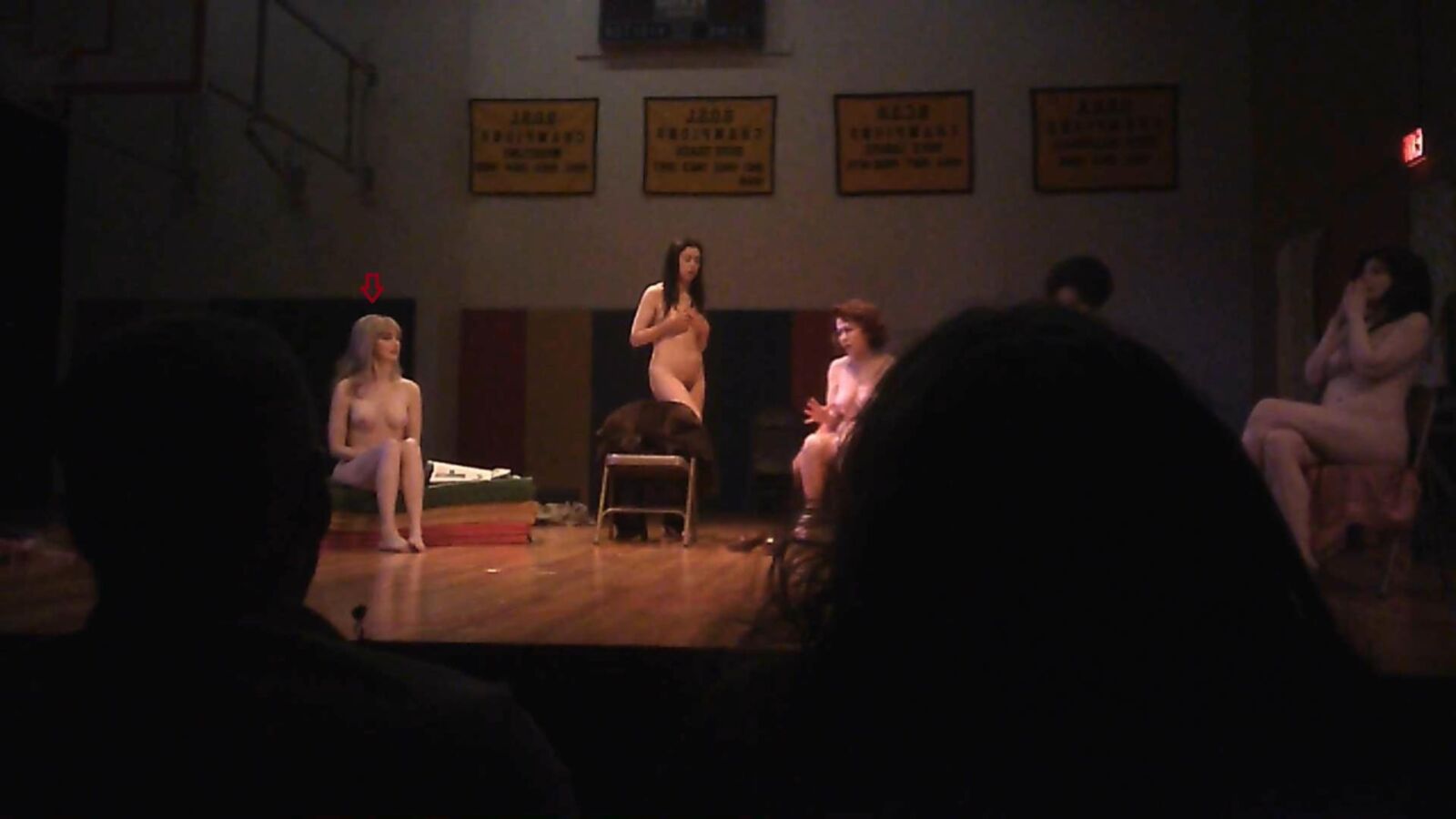Nude US -Bühnen- und Bildschirmschauspielerin Audrey Corsa