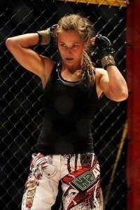 Polnische Prominente und MMA -Kämpfer Karolina Kowalkiewicz