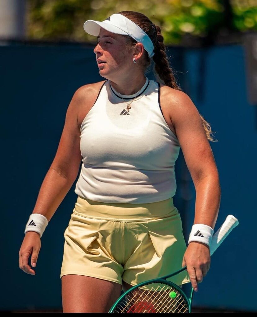 Temps amusant, tennis sexy