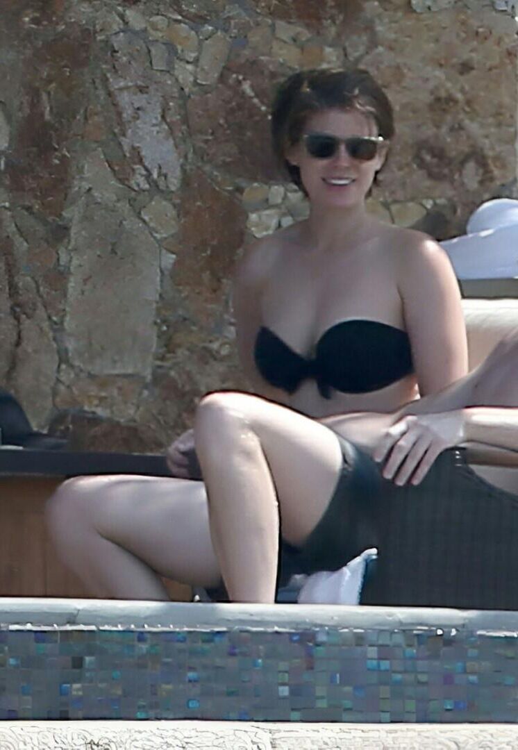 Kate Mara Poolside