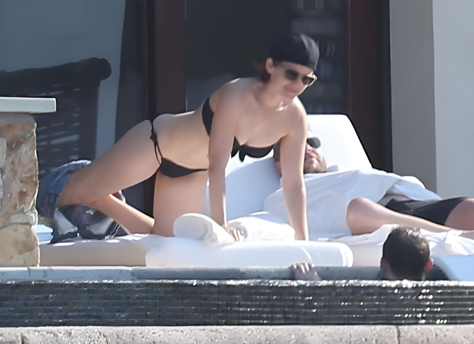 Kate Mara Poolside