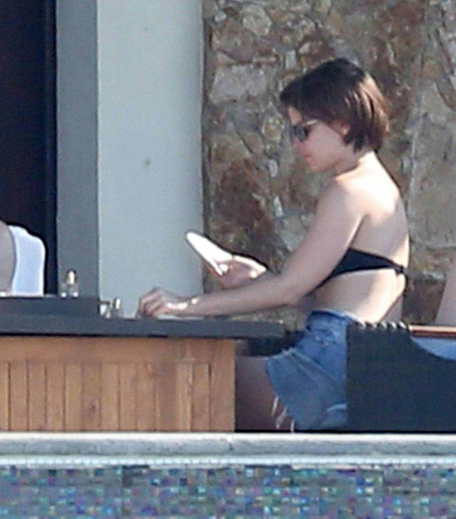 Kate Mara Poolside