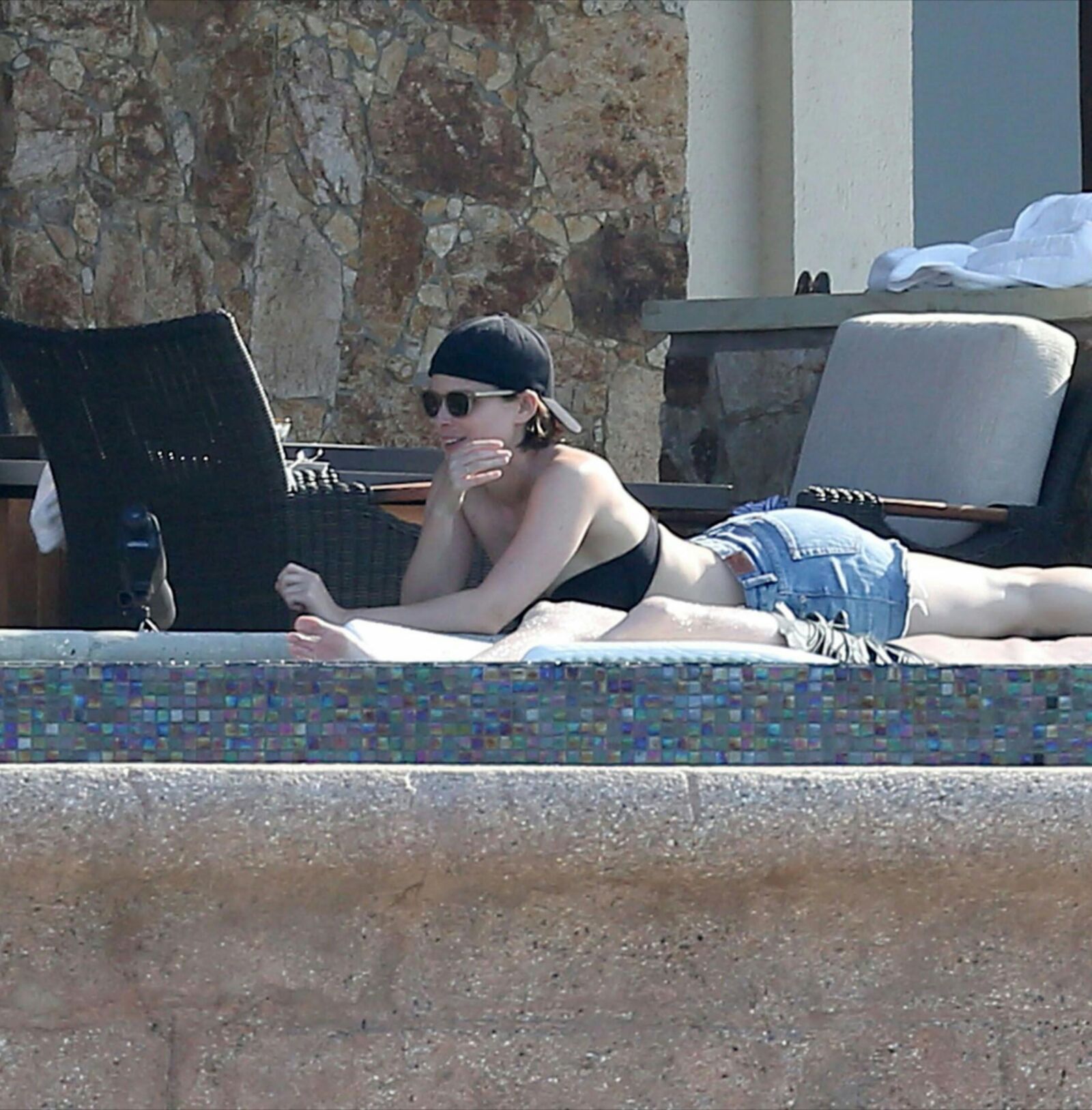 Kate Mara Poolside
