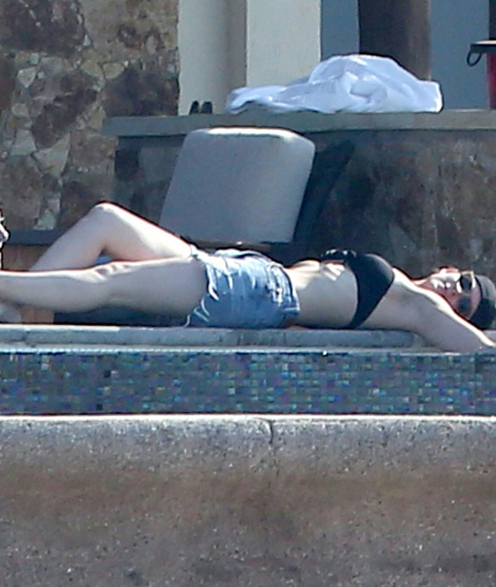 Kate Mara Poolside