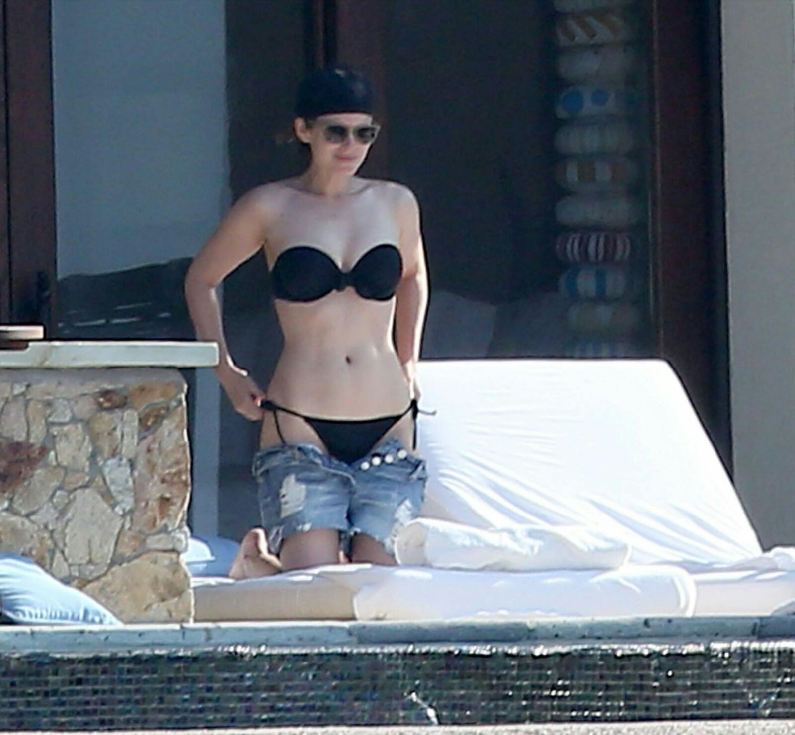 Kate Mara Poolside