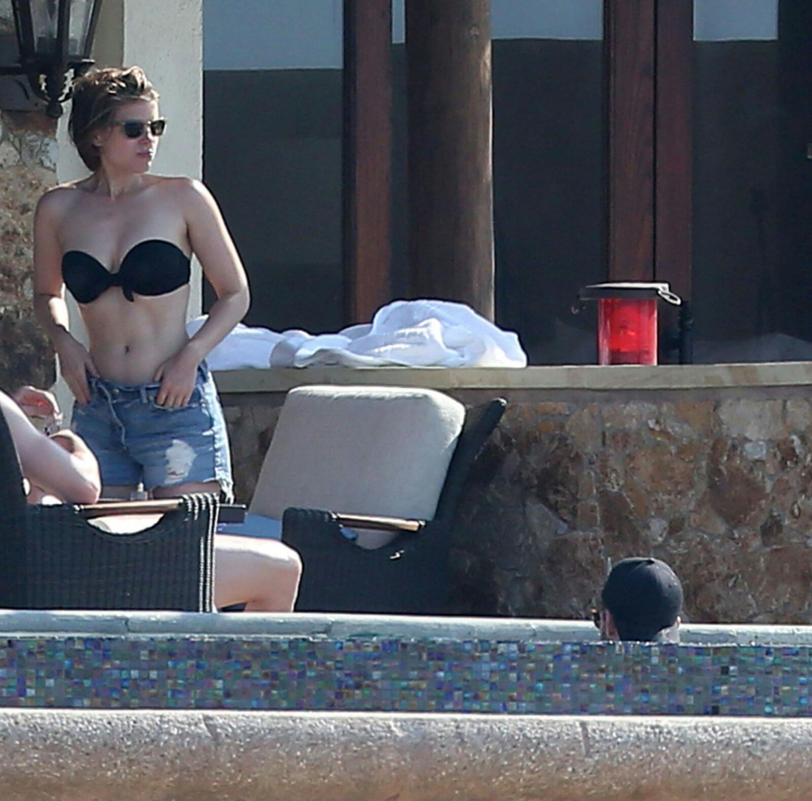 Kate Mara Poolside