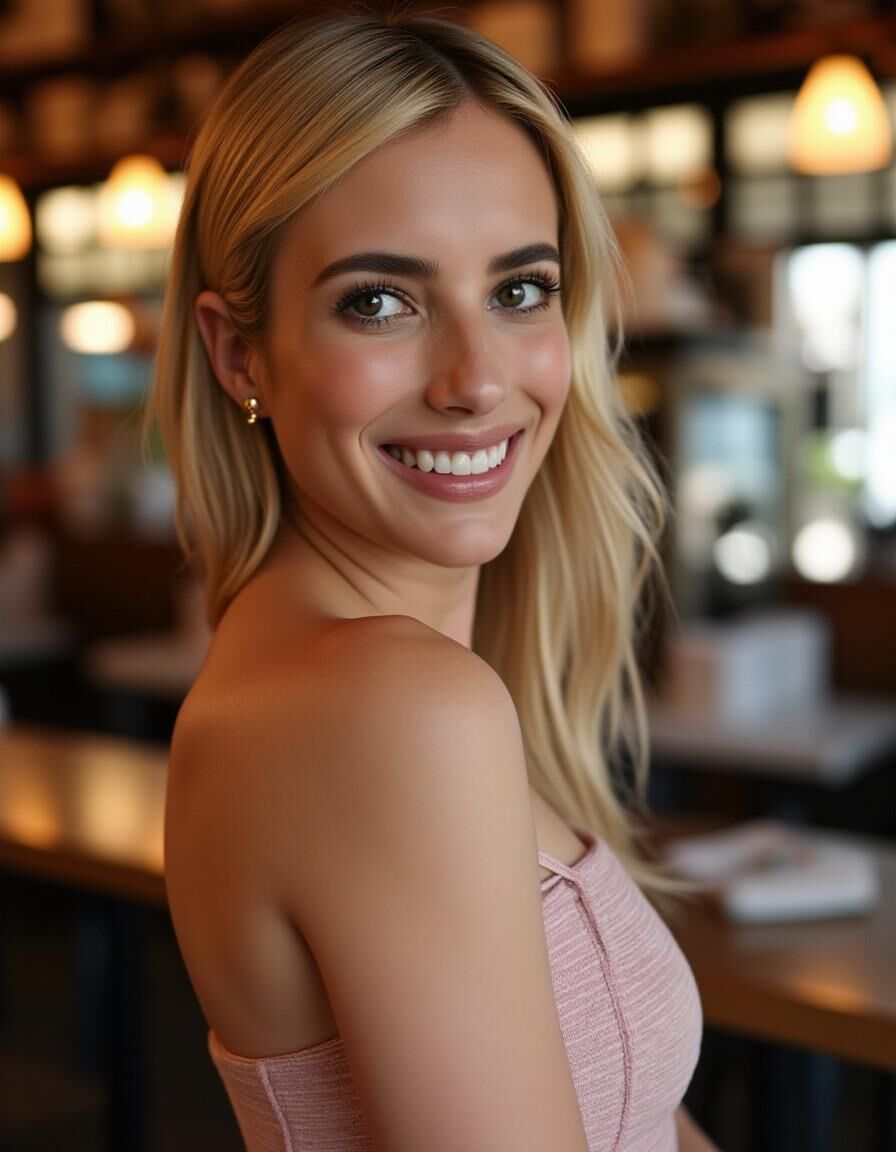 ¡Emma Roberts es súper caliente!