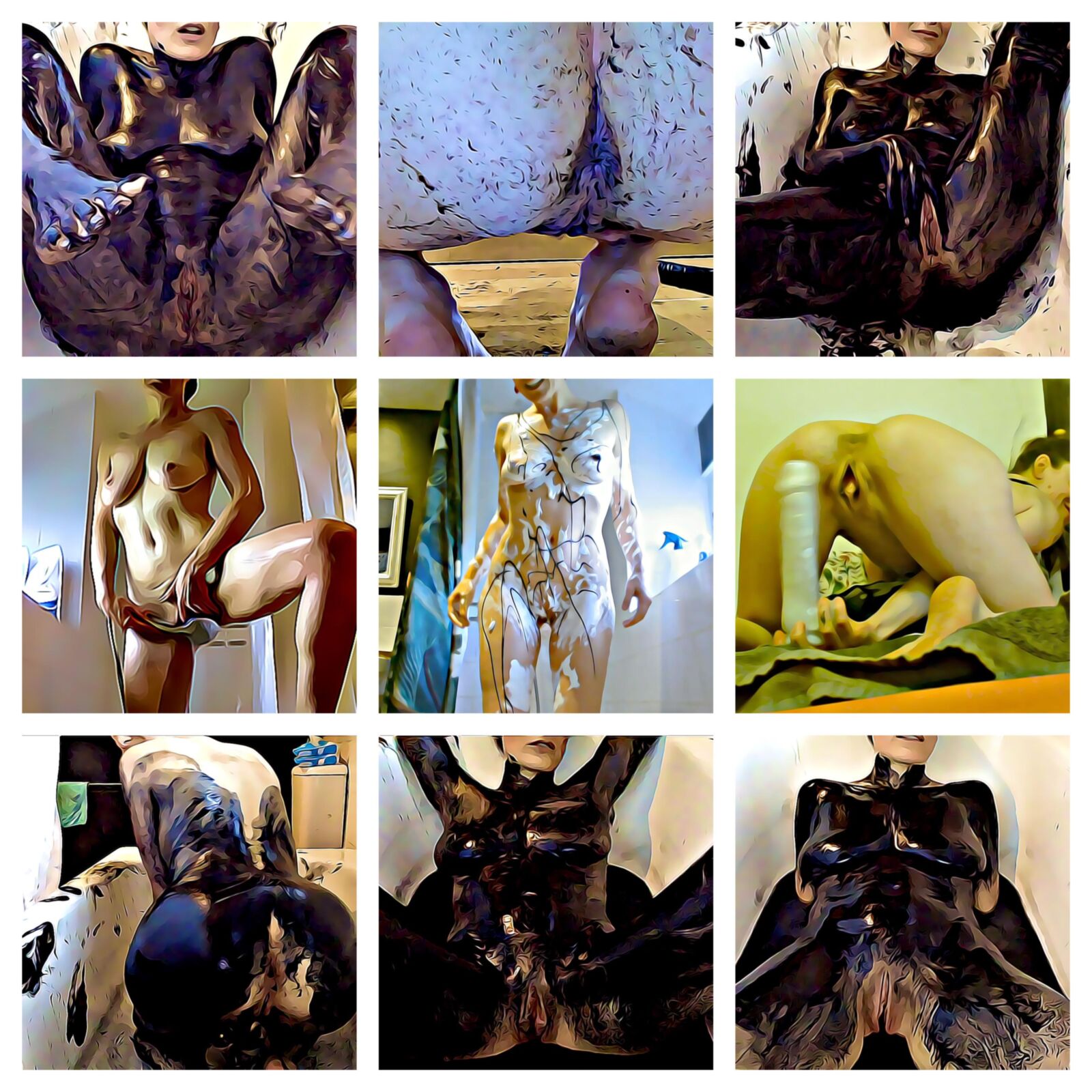 Littlekissmuffin collages