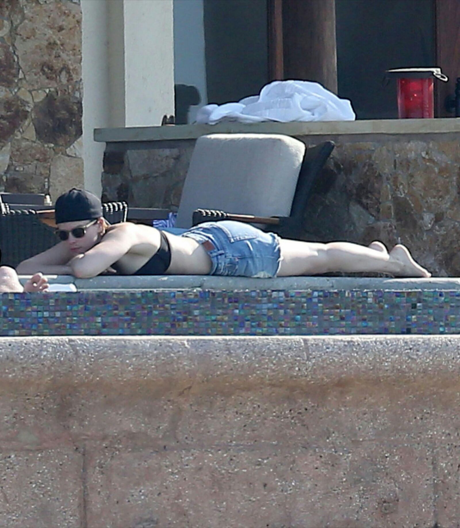 Kate Mara Poolside