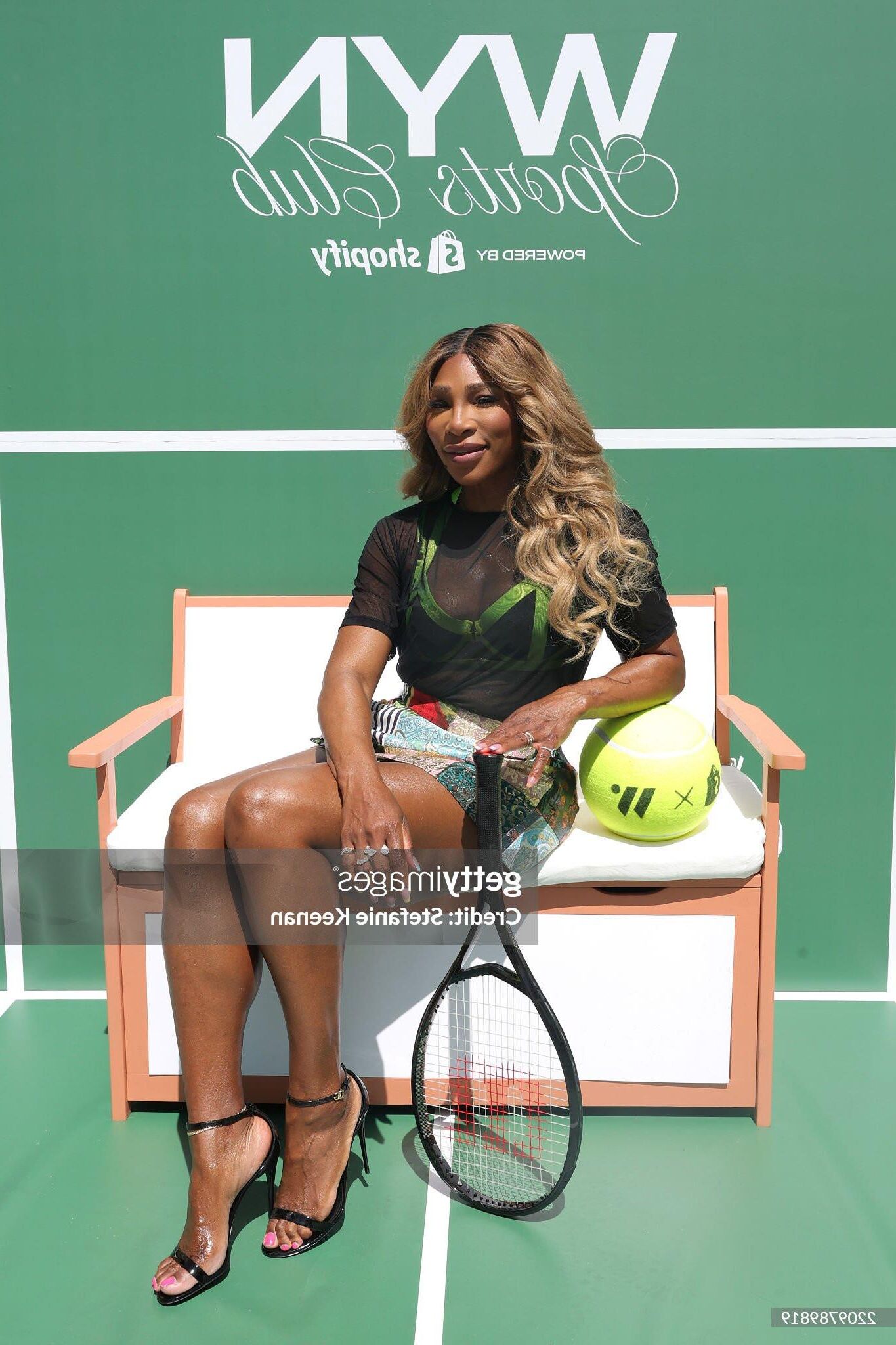 Serena Williams Füße