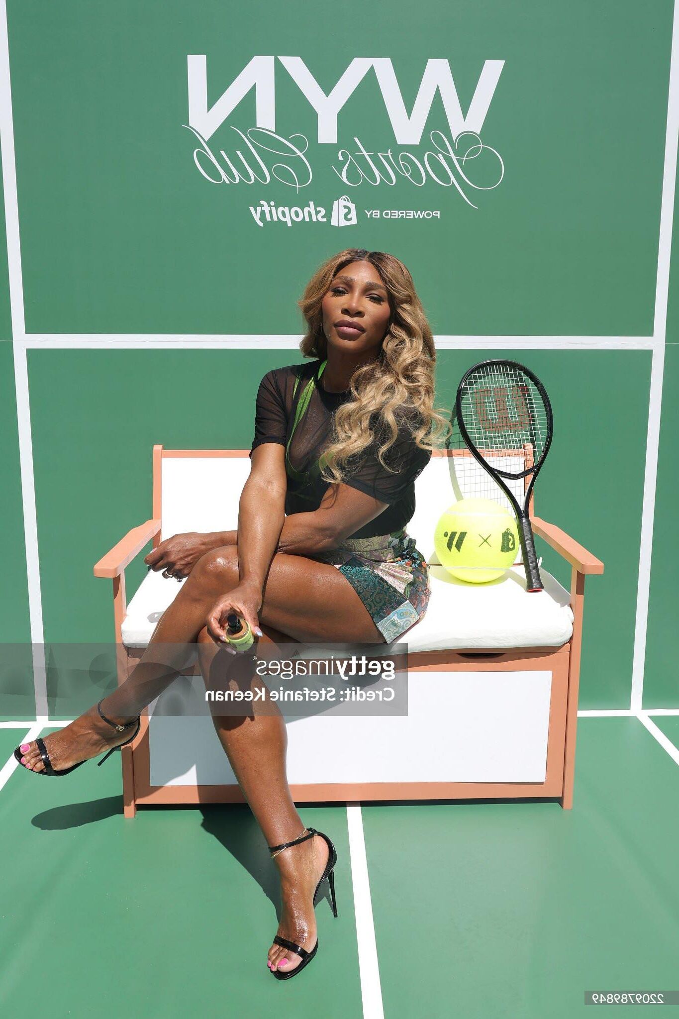 Serena Williams Füße