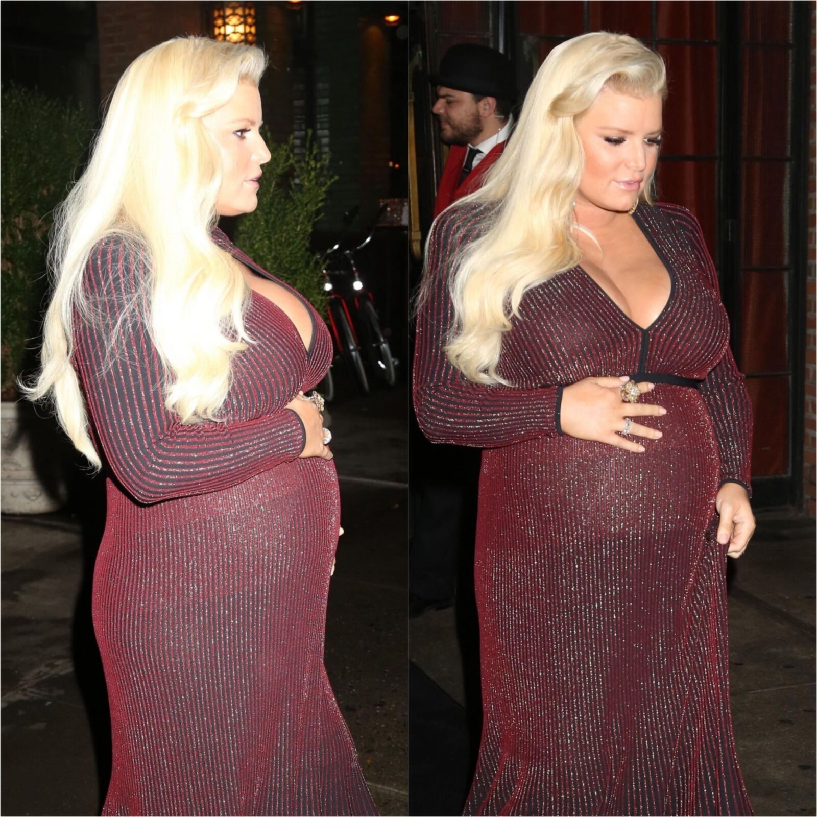 Putas de celebridades embarazadas, material de cría