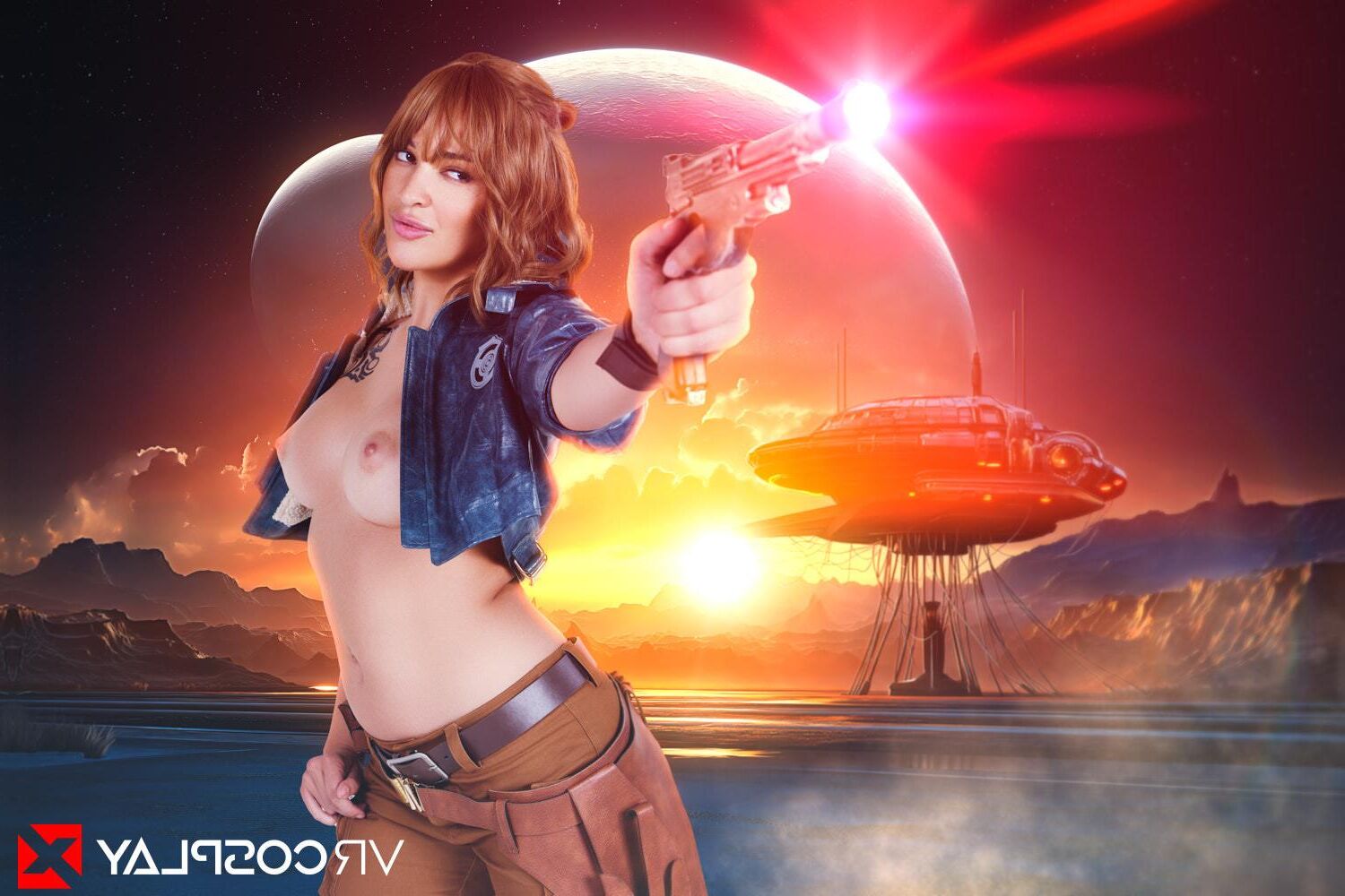 Gizelle Blanco yo Star Wars Outlaws A XXX Parody