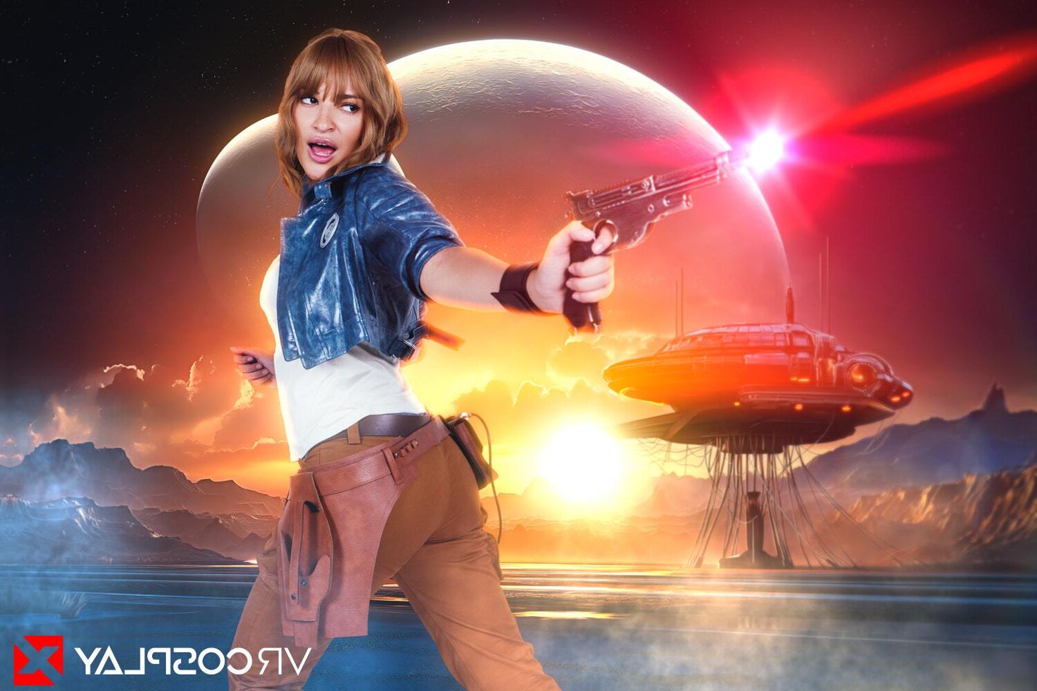 Gizelle Blanco yo Star Wars Outlaws A XXX Parody