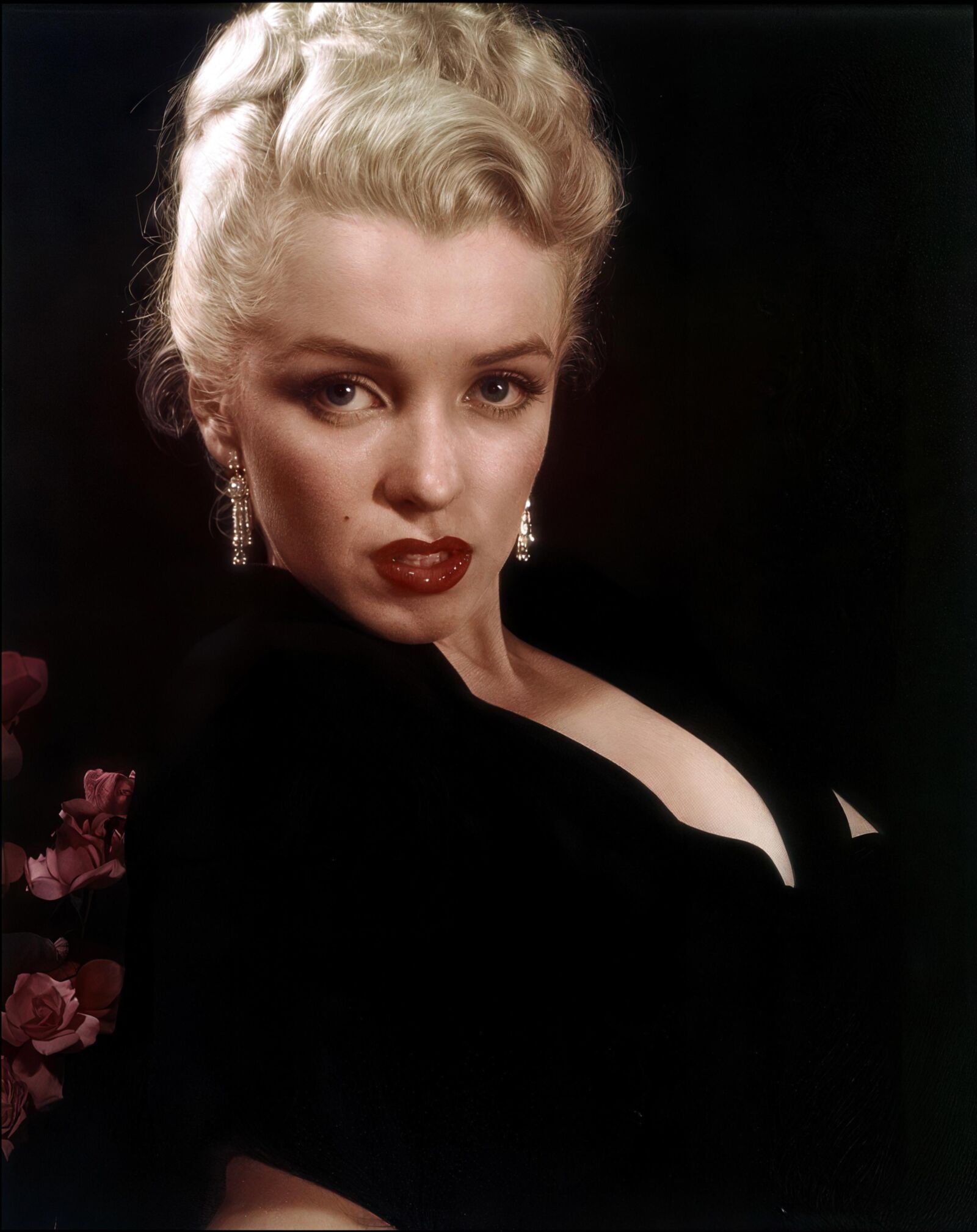 Marilyn Monroes Gesicht in ultrahocher Auflösung IV