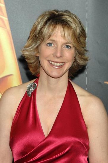 Hazel Irvine Cum auf ihrem Gesicht