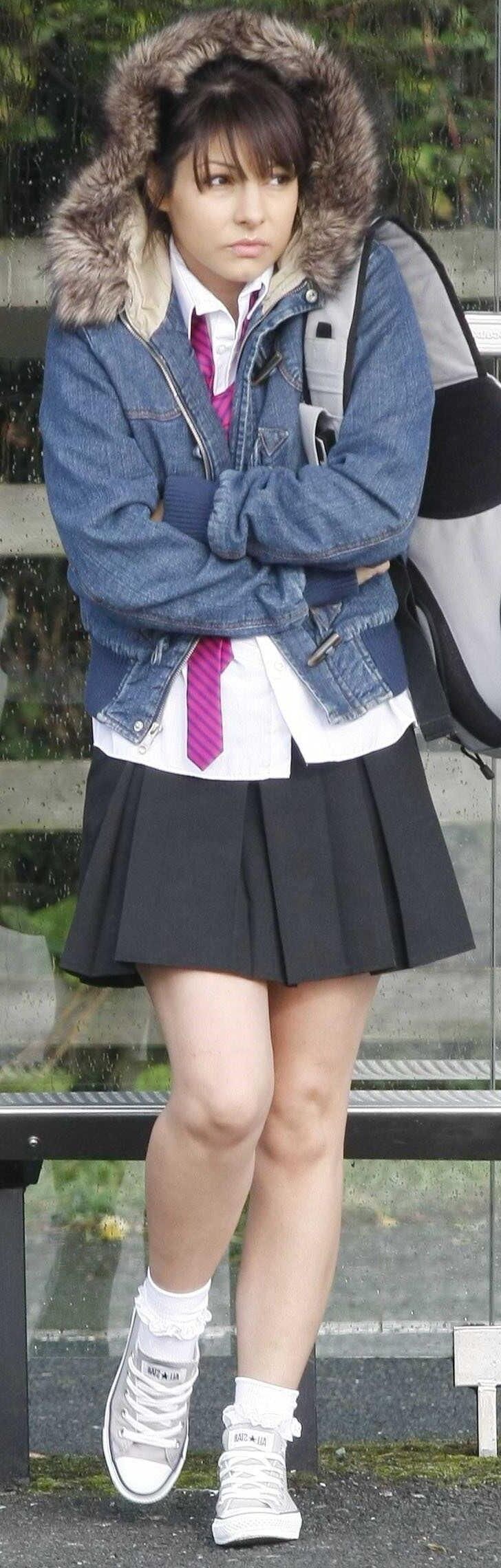 Roxanne Palette heißes Nack -Outfit.