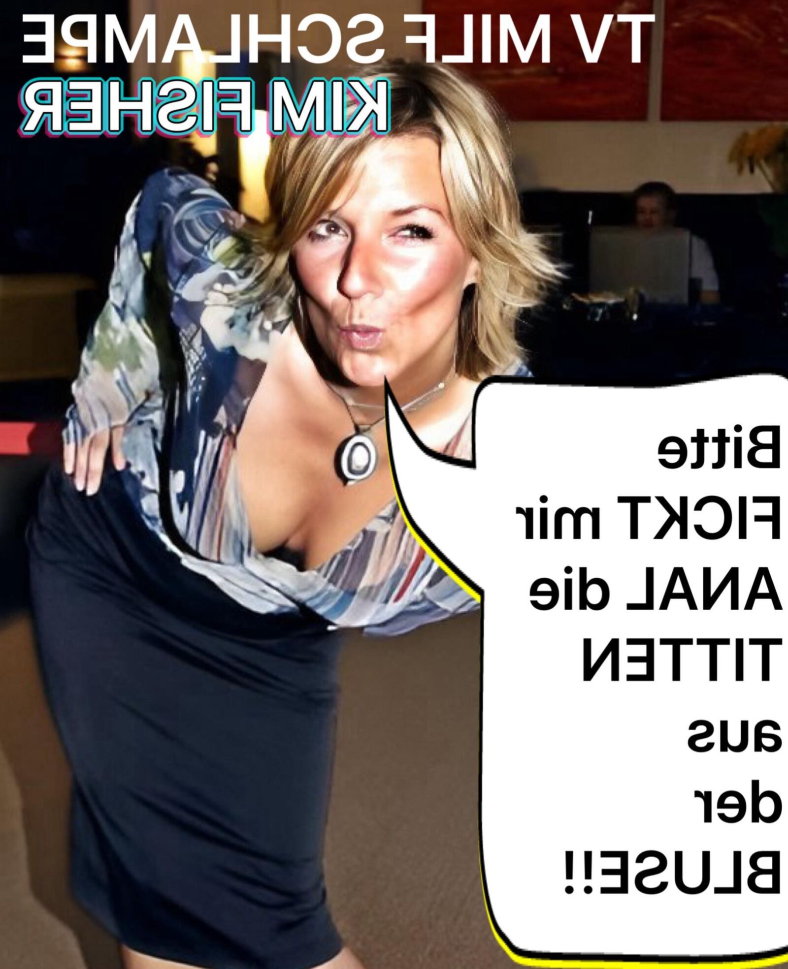 TV Nutte Milf Tittten Schlampe Kim Fisher、Dauergeile Ficksau