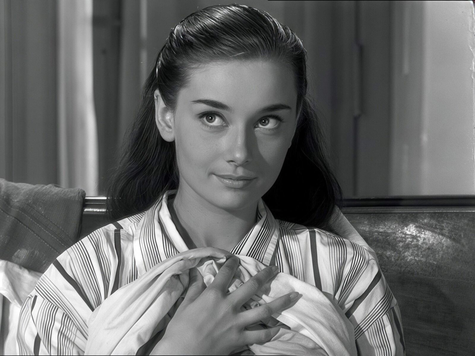 Audrey Hepburn: Roman Holiday hyper resolution film stills