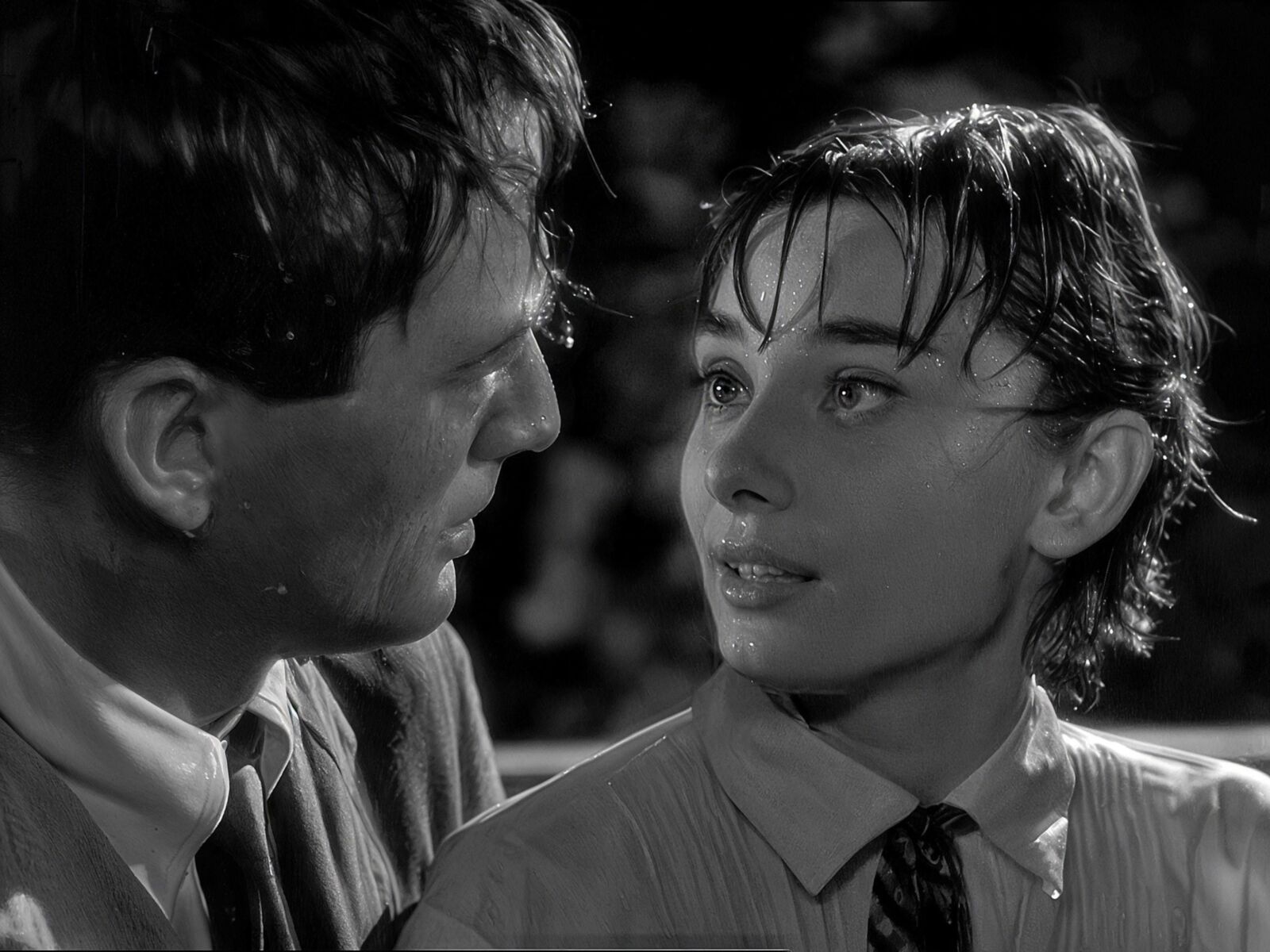 Audrey Hepburn: Roman Holiday hyper resolution film stills