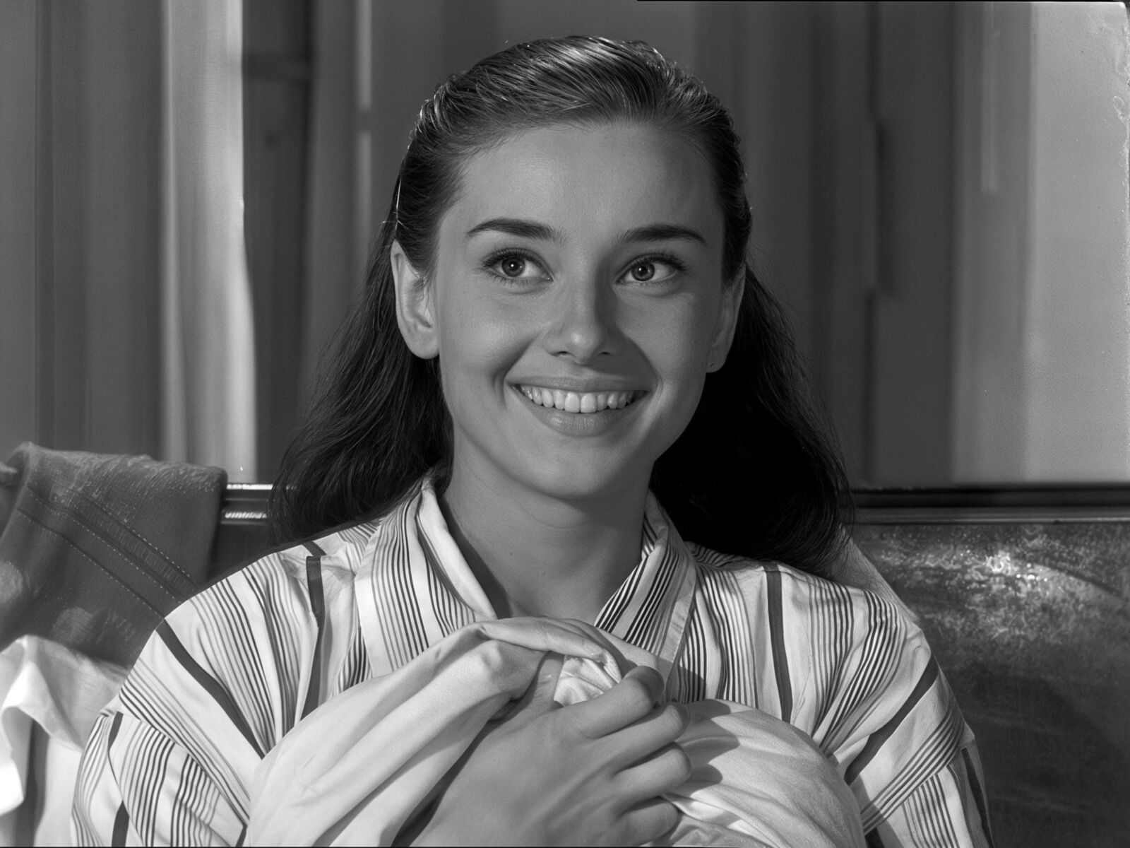 Audrey Hepburn: Roman Holiday hyper resolution film stills