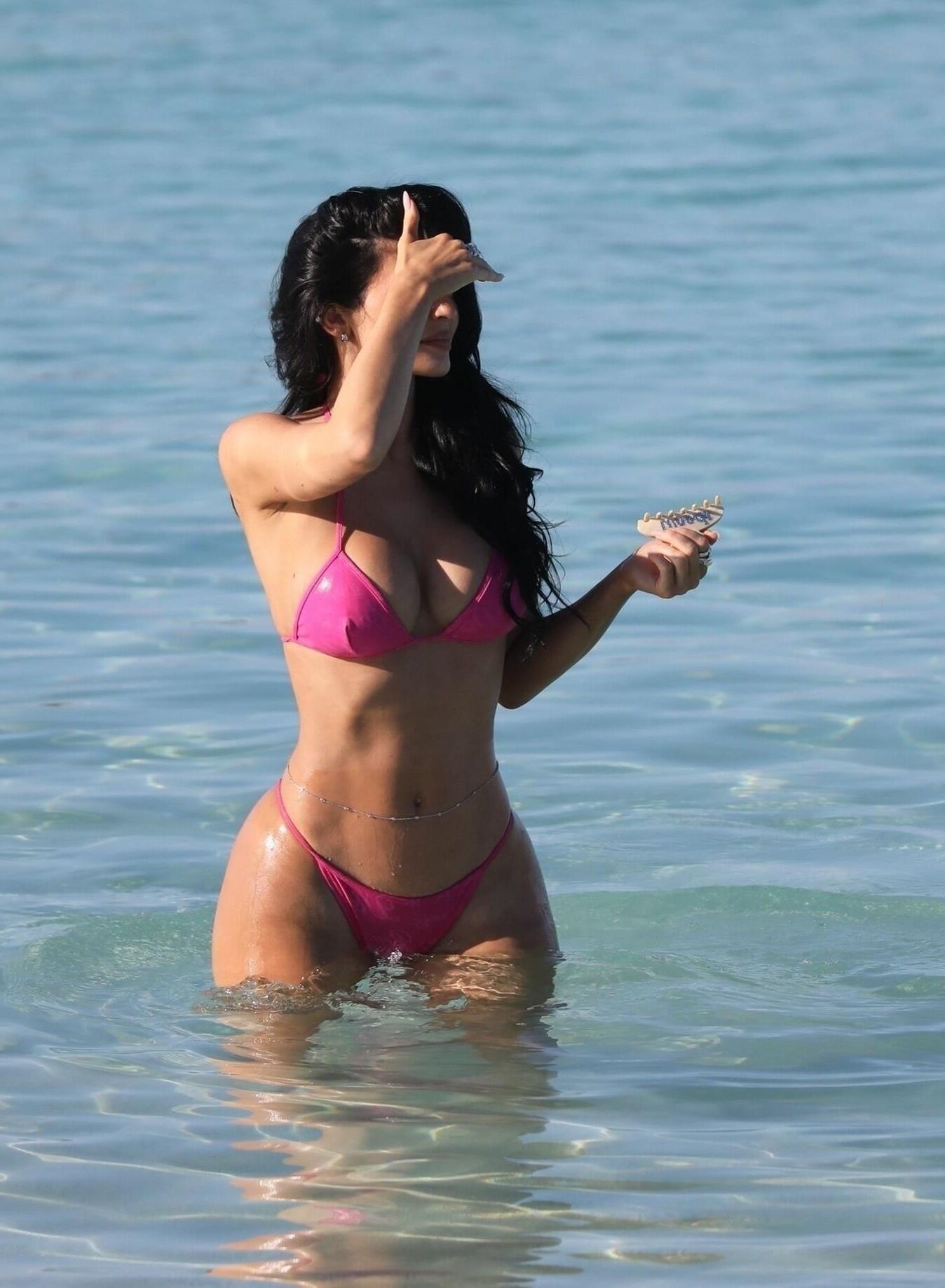 Kylie Jenner beach pics