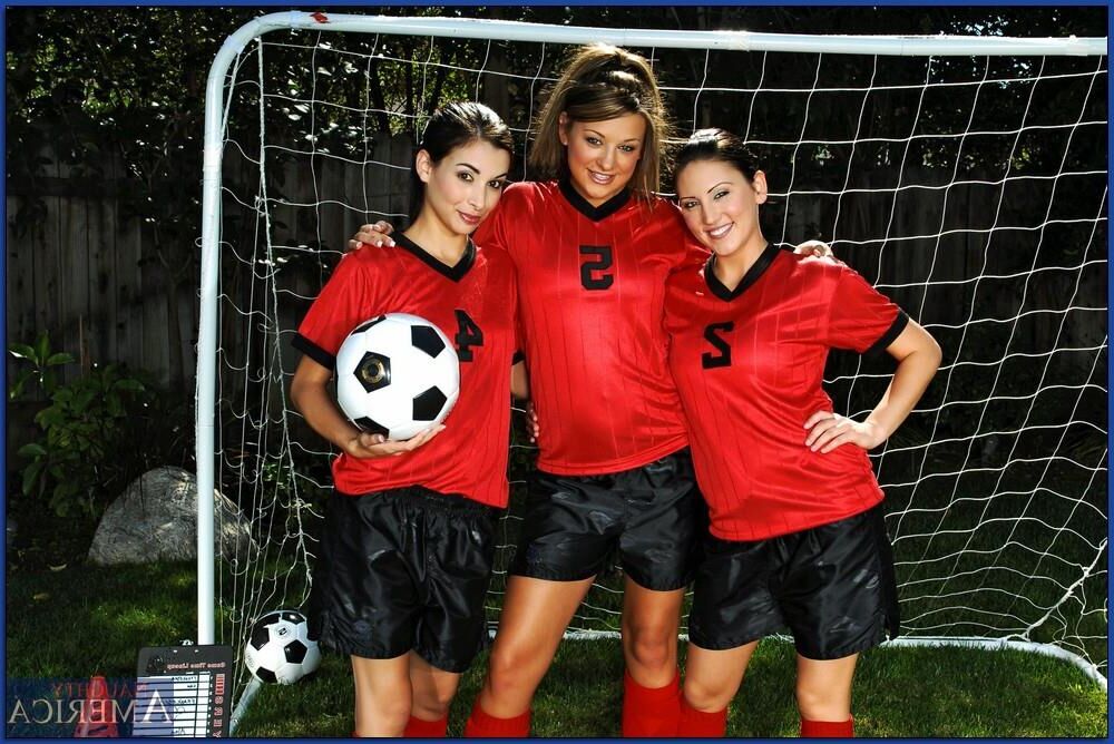 Mindy Main and her soccer sluts