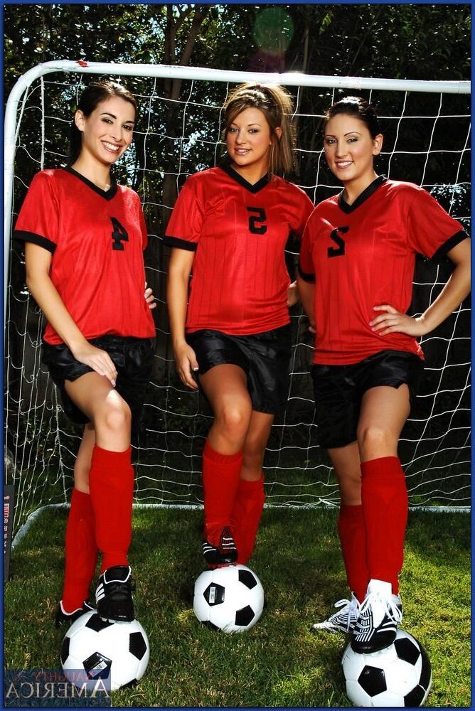 Mindy Main and her soccer sluts