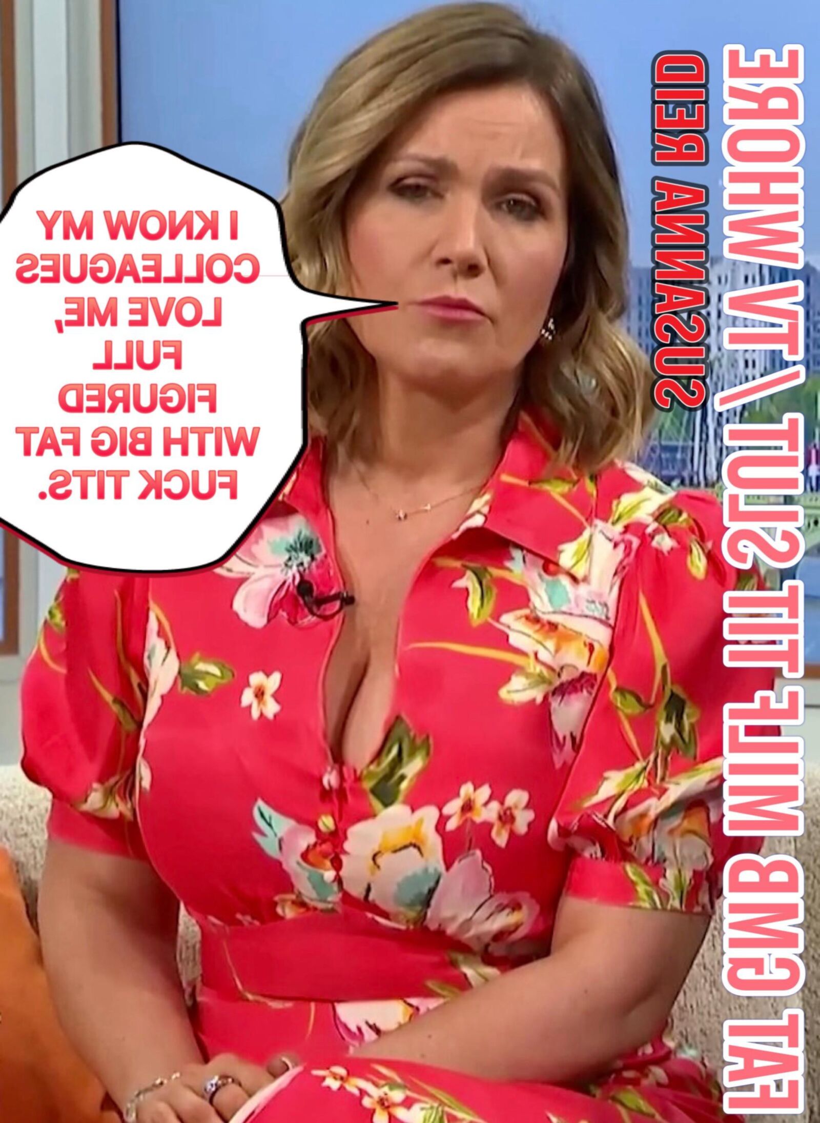 GMB MILF TIT SLUTS TV WHORES Kate Garraway、Susanna Reid