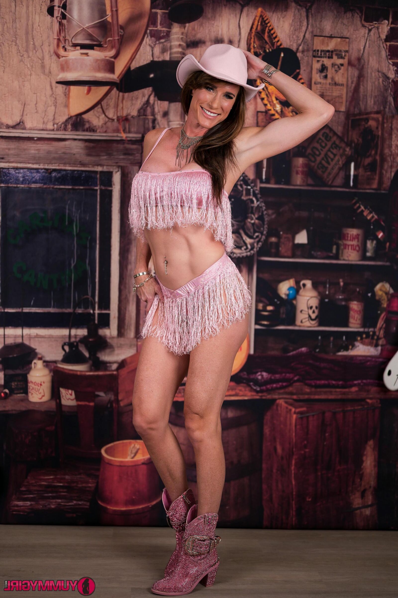 Sofie Marie Pink Cowgirl