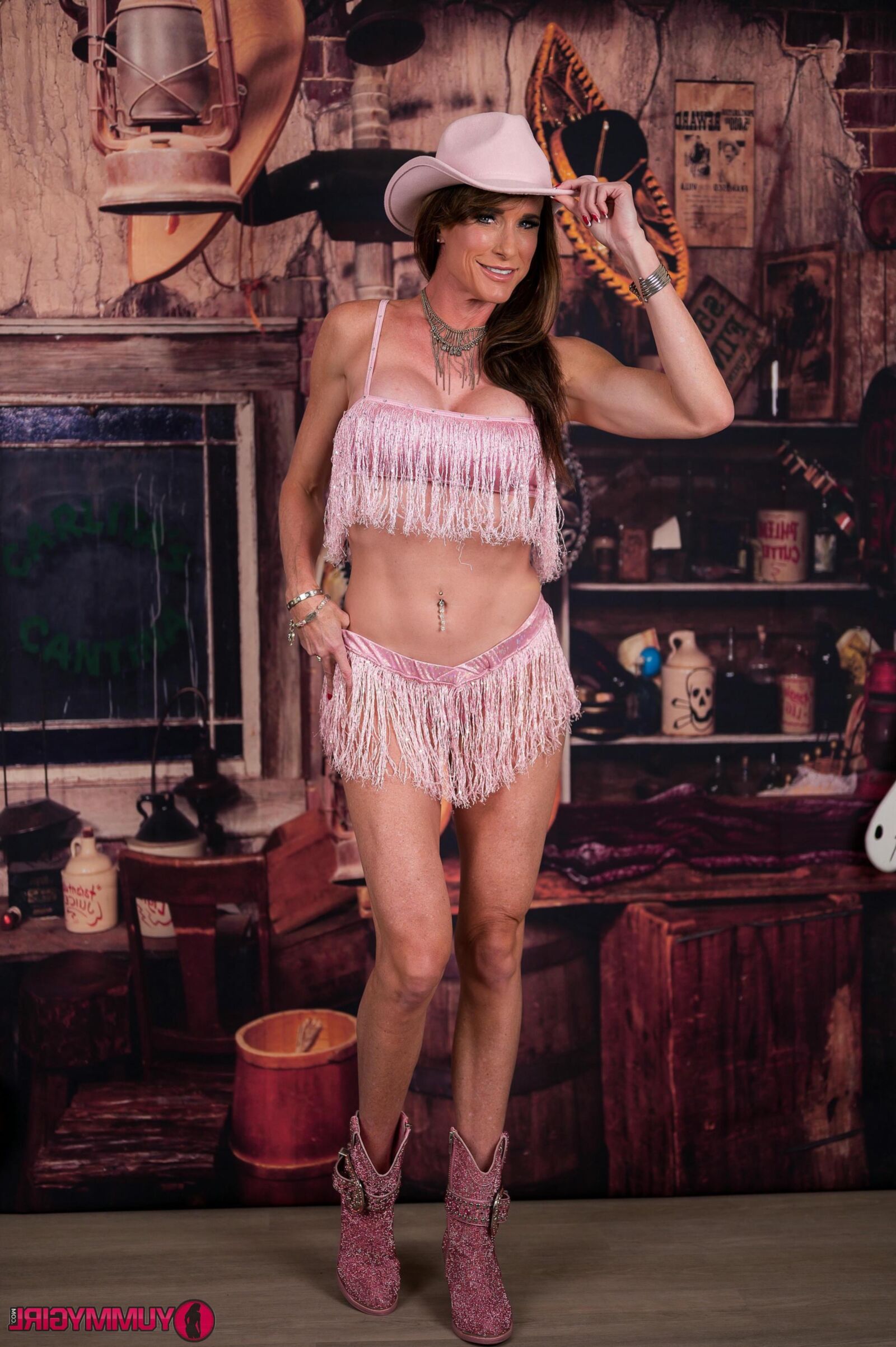 Sofie Marie Pink Cowgirl