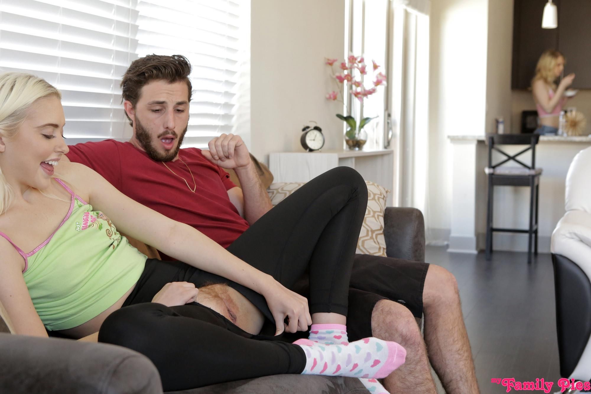 Familiencremepie mit Chloe Cherry, Lily Rader und Lucas Frost