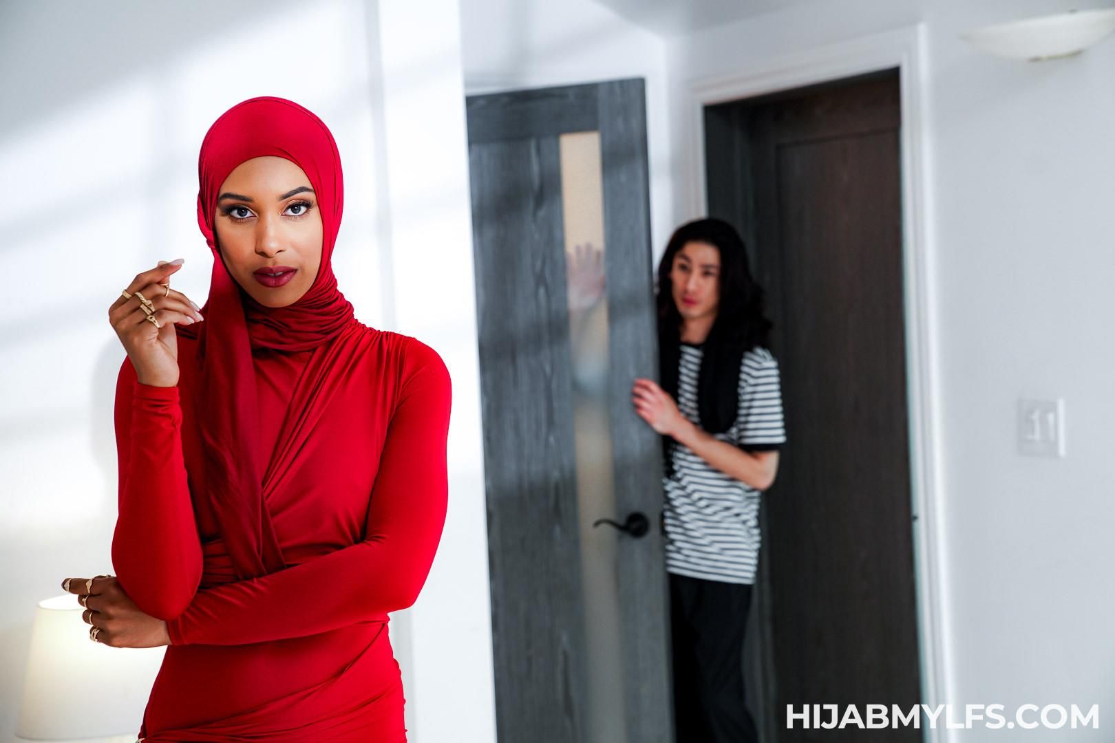 Jayne Doh Yo Hijab妻は外国為替学生に誘惑されました