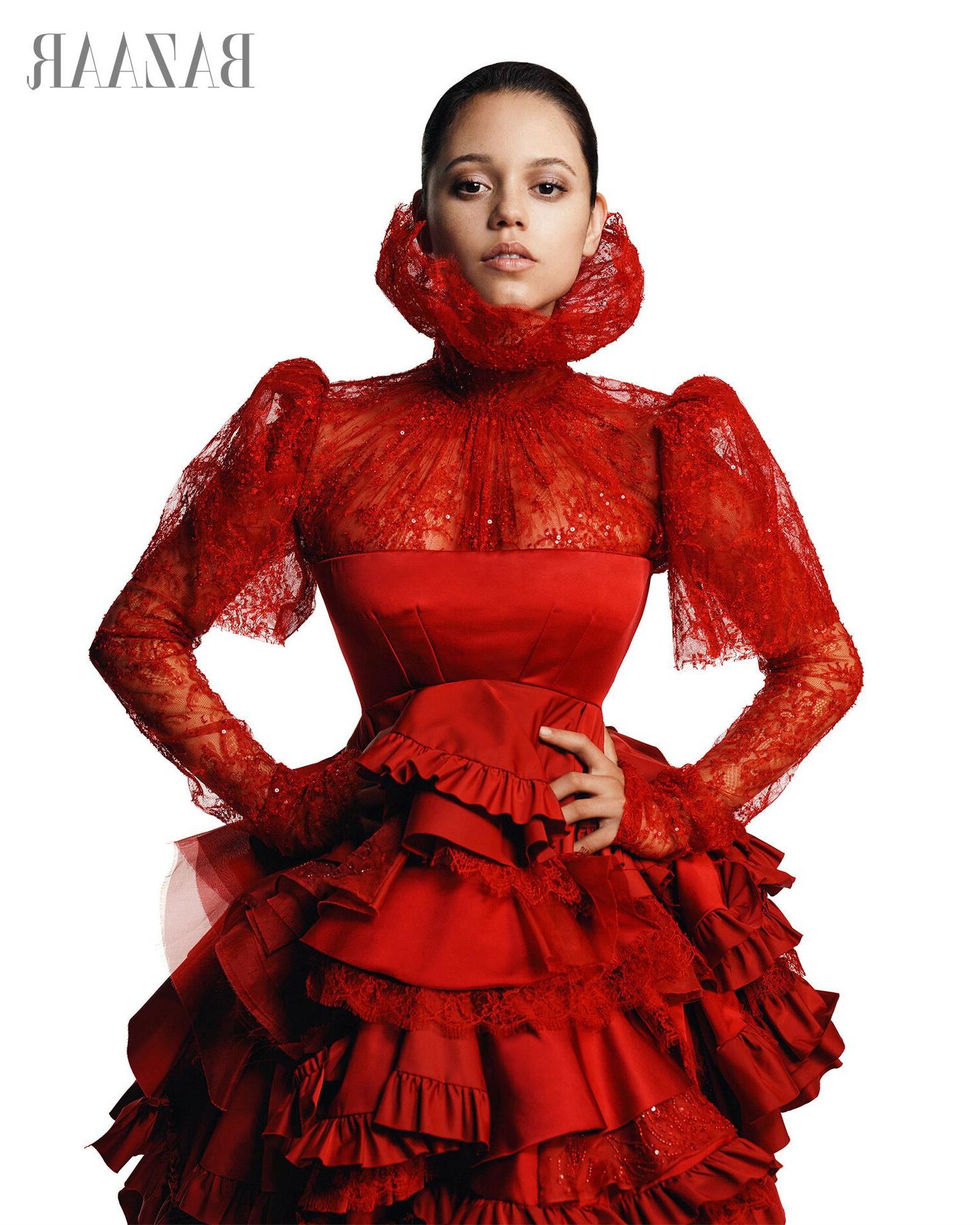 Jenna Ortega Willy Vanderperre für Harpers Bazaar US Summer